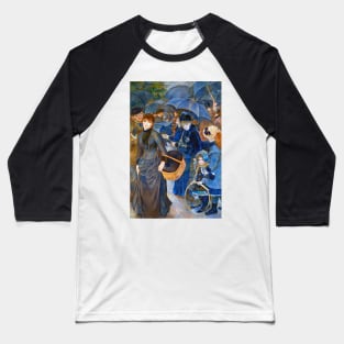 The Umbrellas Pierre-Auguste Renoir Art Print 1881-86 Impressionism Baseball T-Shirt